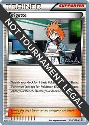'Pokemon - 'Brigette - 2018 (Robin Schulz) 134  World Championship Decks - Uncommon