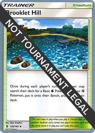 'Pokemon - 'Brooklet Hill - 2018 (Naohito Inoue) 120  World Championship Decks - Uncommon