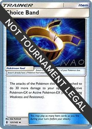 'Pokemon - 'Choice Band - 2018 (Naohito Inoue) 121  World Championship Decks - Uncommon