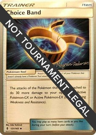 'Pokemon - 'Choice Band - 2018 (Magnus Pedersen) 121  World Championship Decks - Uncommon