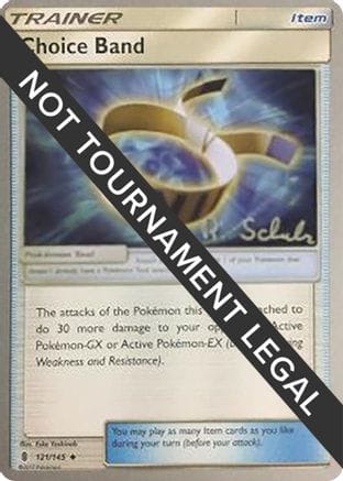 'Pokemon - 'Choice Band - 2018 (Robin Schulz) 121  World Championship Decks - Uncommon