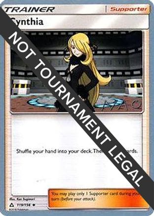 'Pokemon - 'Cynthia - 2018 (Naohito Inoue) 119  World Championship Decks - Uncommon