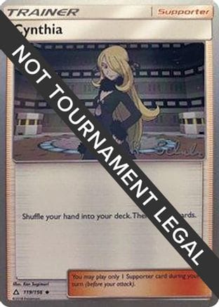 'Pokemon - 'Cynthia - 2018 (Robin Schulz) 119  World Championship Decks - Uncommon