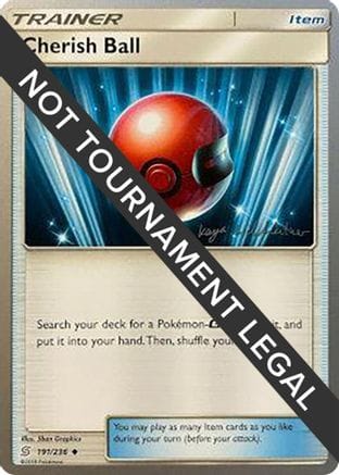 'Pokemon - 'Cherish Ball - 2019 (Kaya Lichtleitner) 191  World Championship Decks - Uncommon