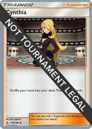 'Pokemon - 'Cynthia - 2019 (Shintaro Ito) 119  World Championship Decks - Uncommon