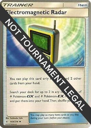 'Pokemon - 'Electromagnetic Radar - 2019 (Henry Brand) 169  World Championship Decks - Uncommon