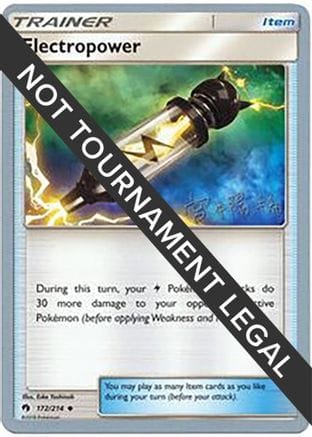 'Pokemon - 'Electropower - 2019 (Haruki Miyamoto) 172  World Championship Decks - Uncommon