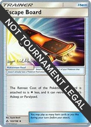 'Pokemon - 'Escape Board - 2019 (Kaya Lichtleitner) 122  World Championship Decks - Uncommon