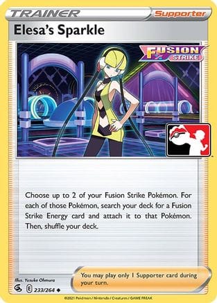 'Pokemon - 'Elesa's Sparkle 233  Prize Pack Series Cards - Uncommon