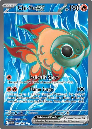 'Pokemon - 'Chi 234/193  - Holofoil SV02 Paldea Evolved - Ultra Rare