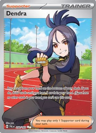 'Pokemon - 'Dendra 250/193  - Holofoil SV02 Paldea Evolved - Ultra Rare