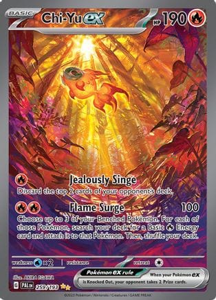'Pokemon - 'Chi 259/193  - Holofoil SV02 Paldea Evolved - Special Illustration Rare