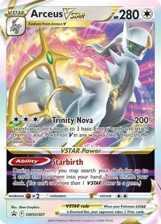 'Pokemon - 'Arceus VSTAR SWSH307  - Holofoil SWSH Sword & Shield Promo Cards - Promo
