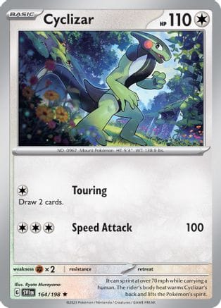 'Pokemon - 'Cyclizar 164/198  Deck Exclusives - Promo