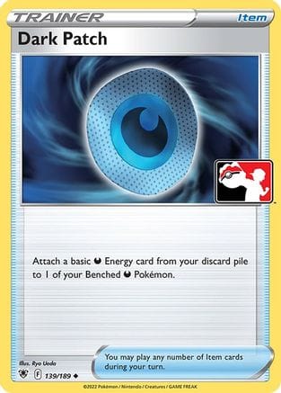'Pokemon - 'Dark Patch 139/189  Prize Pack Series Cards - Uncommon