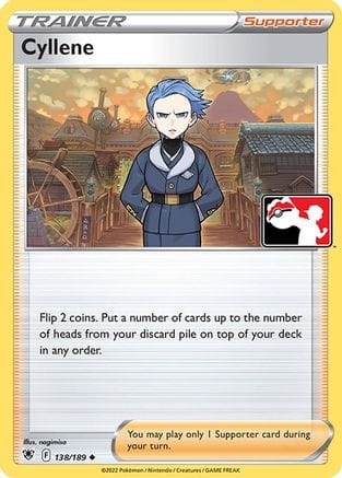 'Pokemon - 'Cyllene 138/189  Prize Pack Series Cards - Uncommon