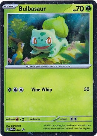 'Pokemon - 'Bulbasaur 046  - Holofoil SV Scarlet & Violet Promo Cards - Promo