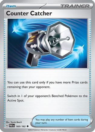 'Pokemon - 'Counter Catcher 160/182  SV04 Paradox Rift - Uncommon
