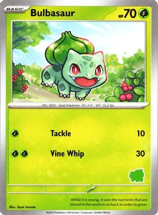 'Pokemon - 'Bulbasaur  My First Battle - Unconfirmed