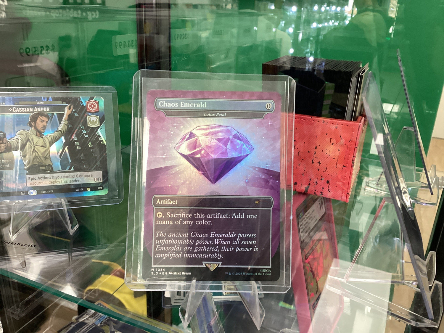 Chaos emerald (lotus petal)