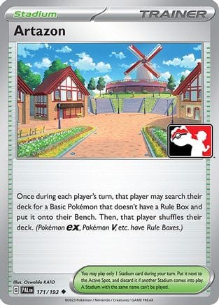 'Pokemon - 'Artazon 171/193  - Holofoil Prize Pack Series Cards - Uncommon