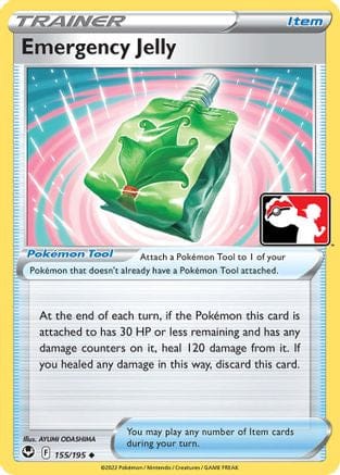 'Pokemon - 'Emergency Jelly 155/195  Prize Pack Series Cards - Uncommon