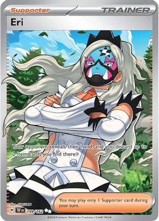 'Pokemon - 'Eri 199/162  - Holofoil SV05 Temporal Forces - Ultra Rare