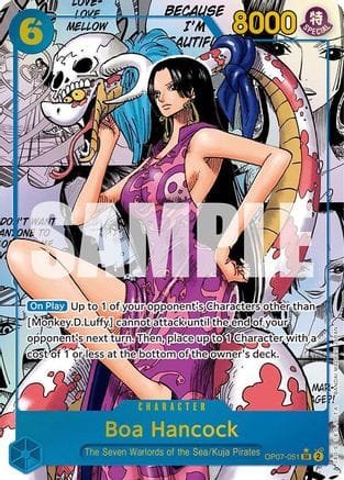 Boa Hancock (051) (Parallel) (Manga) (OP07-051) - 500 Years in the Future Foil