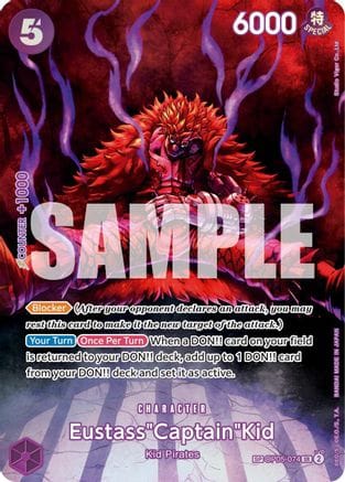 Eustass"Captain"Kid (SP) (OP05-074) - 500 Years in the Future Foil