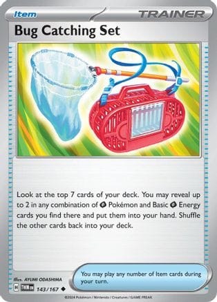 'Pokemon - 'Bug Catching Set 143/167  SV06 Twilight Masquerade - Uncommon