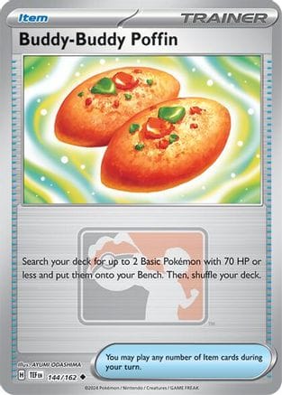 'Pokemon - 'Buddy 144/162  - Reverse Holofoil League & Championship Cards - Promo