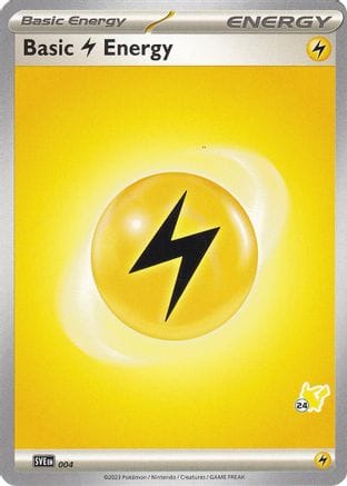 'Pokemon - 'Basic Lightning Energy 004  Battle Academy 2024 - Common