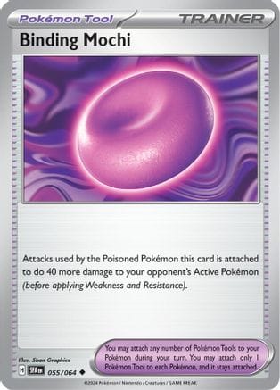 'Pokemon - 'Binding Mochi 055/064  SV Shrouded Fable - Uncommon