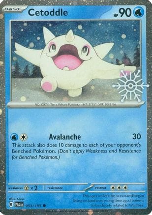 'Pokemon - 'Cetoddle 053/193  - Holofoil Miscellaneous Cards & Products - Common