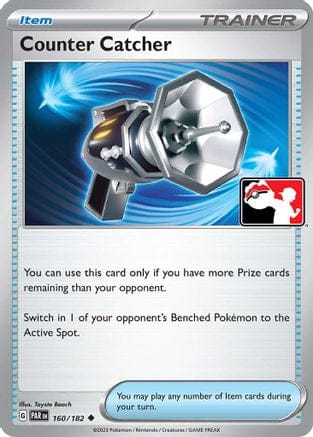 'Pokemon - 'Counter Catcher 160/182  Prize Pack Series Cards - Uncommon