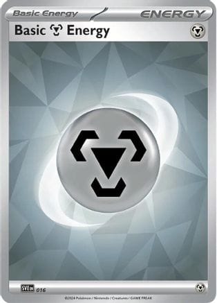 'Pokemon - 'Basic Metal Energy 016  SVE Scarlet & Violet Energies - Common