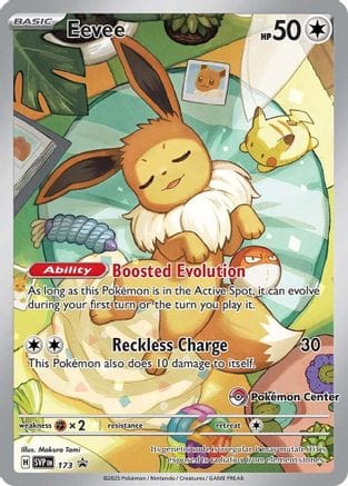 'Pokemon - 'Eevee 173  - Holofoil SV Scarlet & Violet Promo Cards - Promo