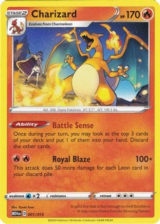 'Pokemon - 'Charizard 001  McDonalds Promos 2024 - Promo