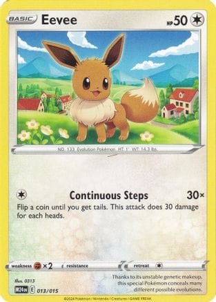 'Pokemon - 'Eevee 013  McDonalds Promos 2024 - Promo
