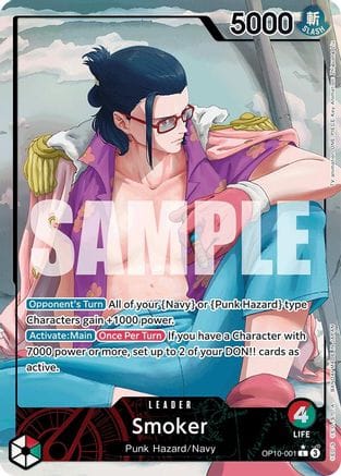Smoker (001) (Parallel) (OP10-001) - Royal Blood Foil