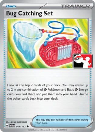 'Pokemon - 'Bug Catching Set 143/167  Prize Pack Series Cards - Uncommon