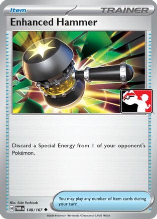 'Pokemon - 'Enhanced Hammer 148/167  Prize Pack Series Cards - Uncommon