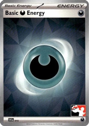 'Pokemon - 'Basic Darkness Energy 015  Prize Pack Series Cards - Common