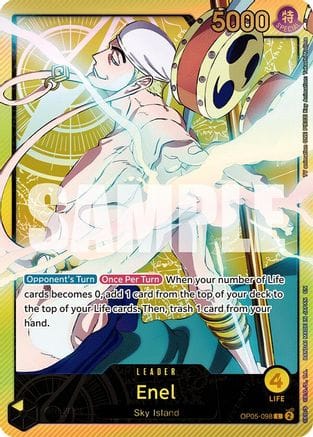 Enel (SPR) (OP05-098) - Extra Booster: Anime 25th Collection Foil