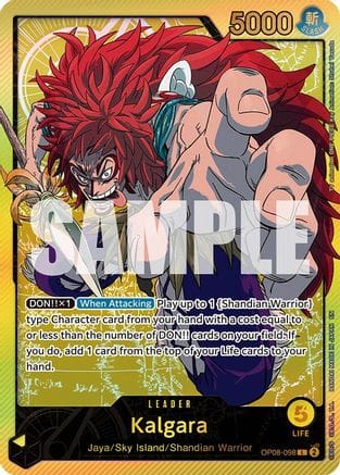 Kalgara (SPR) (OP08-098) - Extra Booster: Anime 25th Collection Foil
