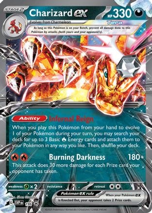 'Pokemon - 'Charizard ex 196  - Holofoil SV Scarlet & Violet Promo Cards - Promo