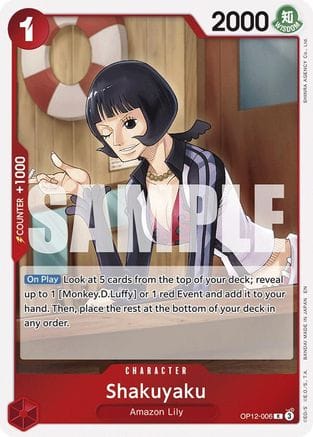 Shakuyaku (OP12-006) - Legacy of the Master Foil
