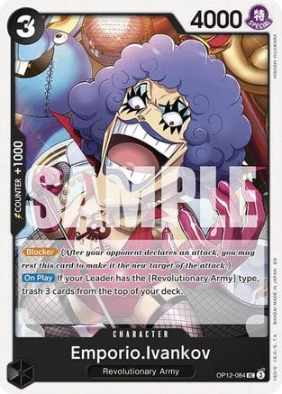 Emporio.Ivankov (084) (OP12-084) - Legacy of the Master