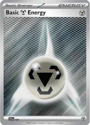 'Pokemon - 'Basic Metal Energy 024  SVE Scarlet & Violet Energies - Common