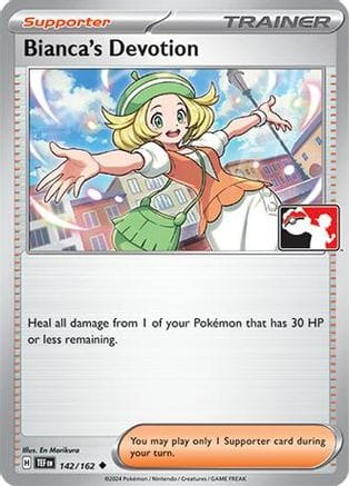 'Pokemon - 'Bianca's Devotion 142/162  - Holofoil Prize Pack Series Cards - Uncommon